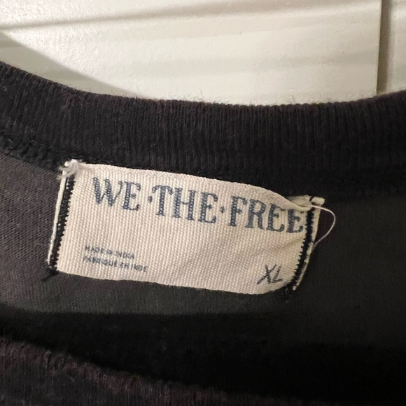 Free People We The Free Mustang Sally Tee Black - Picture 4 of 4